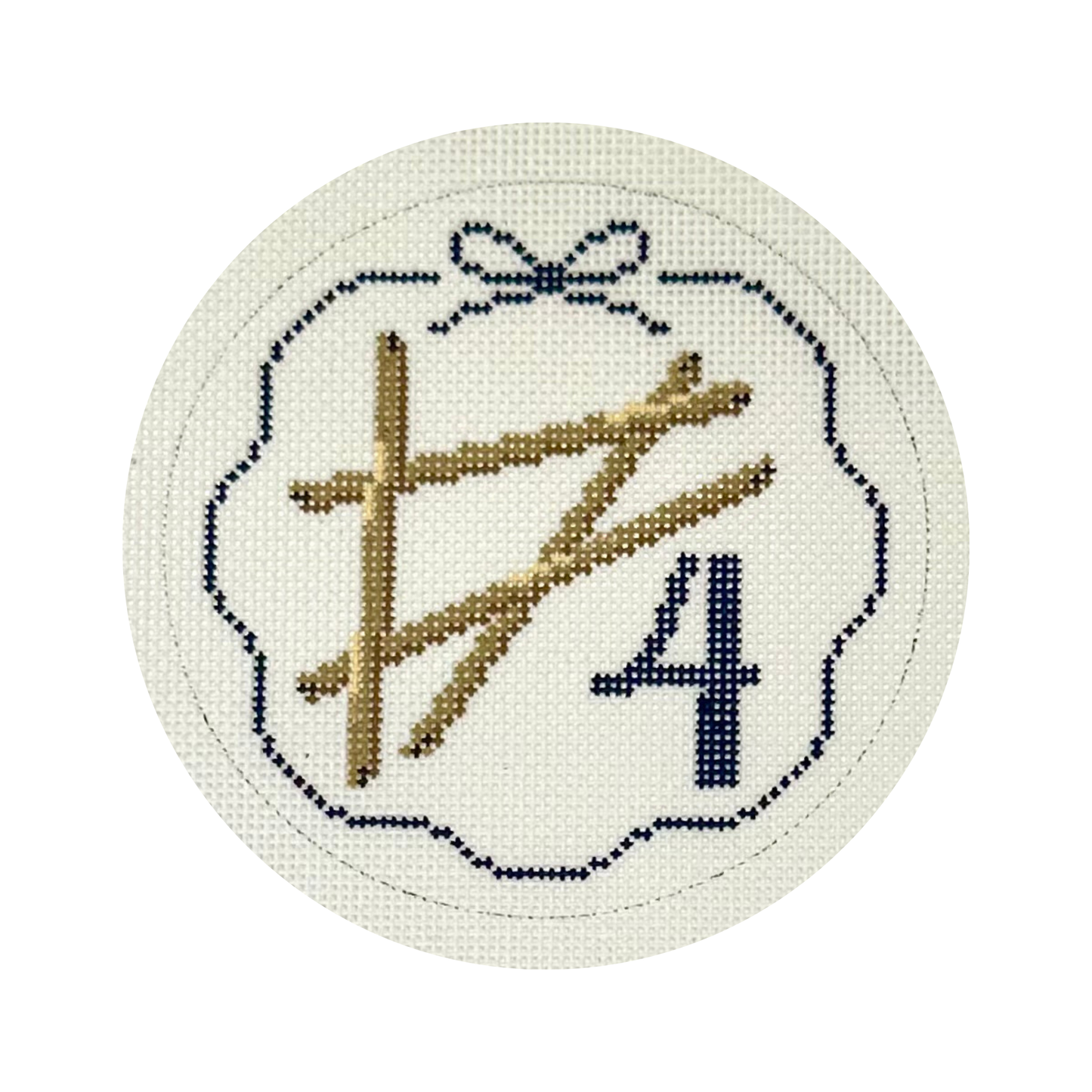 12 Days of Needlepoint - Stretcher Bars Ornament