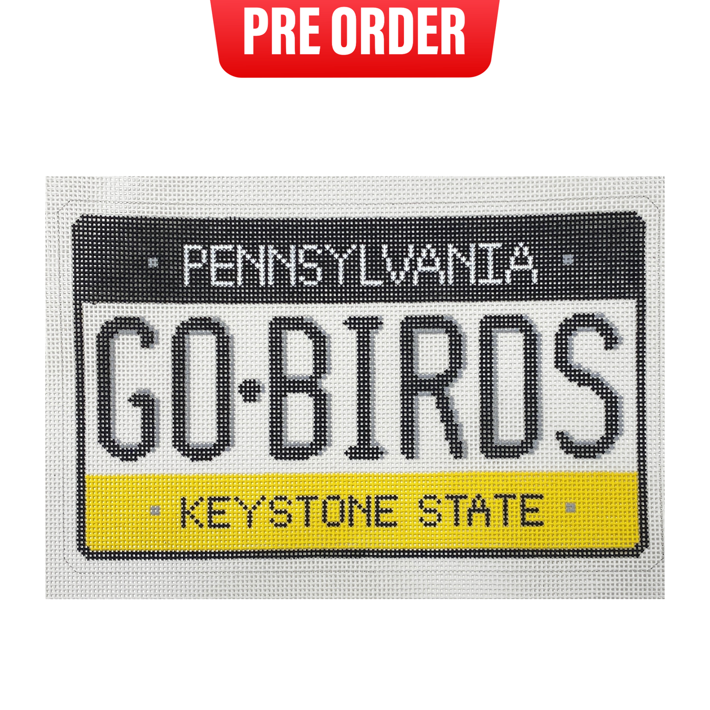 "Go Birds" PA Plate
