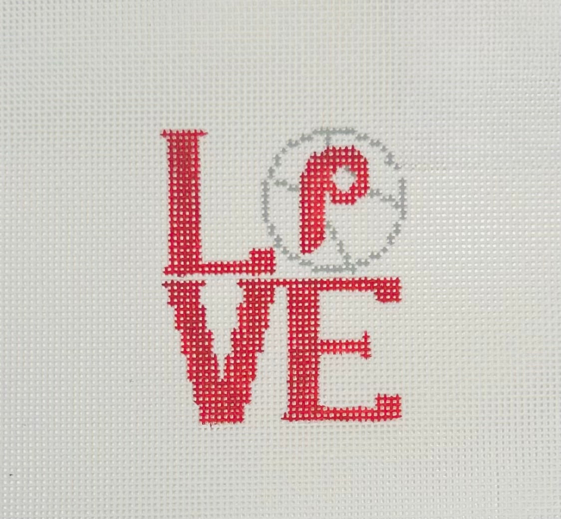 Phillies LOVE Ornament