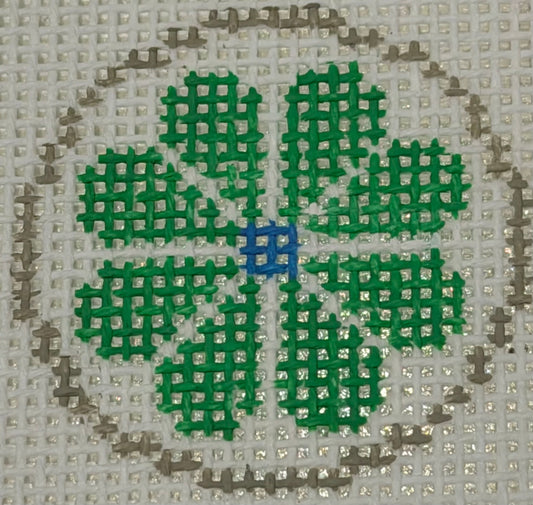 Petite Pop Art Daisy Needlepoint Canvas