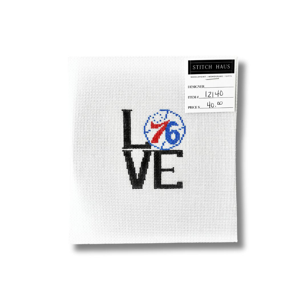 76ers LOVE Ornament