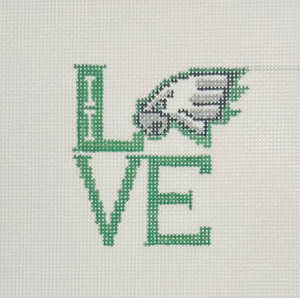 Eagles LOVE Ornament