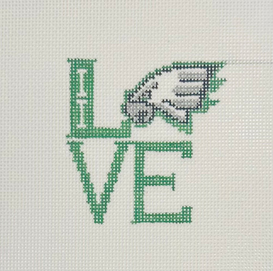 Eagles LOVE Ornament