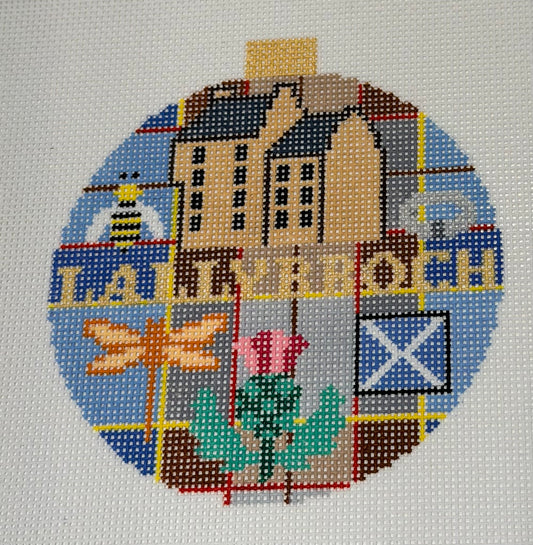 The Book Canvas Lallybroch Ornament