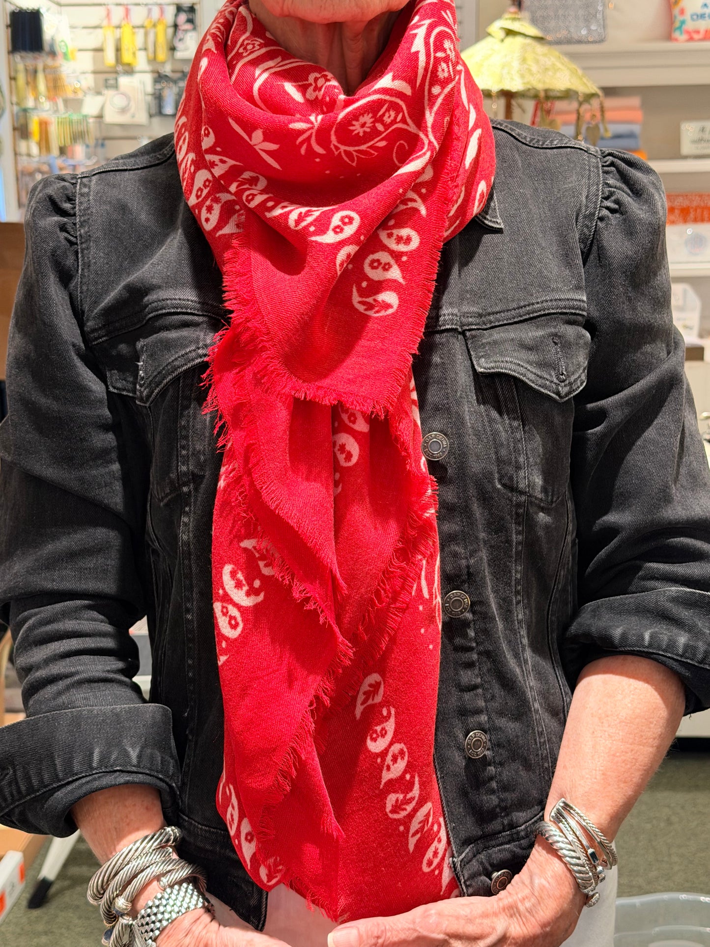 Somerville Scarves Large Bandana Print